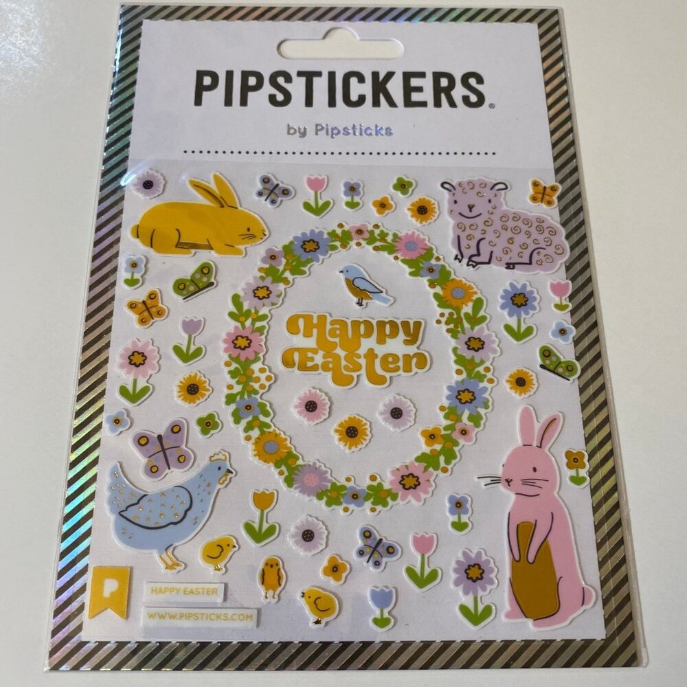 Pipsticks Happy Easter Stickers